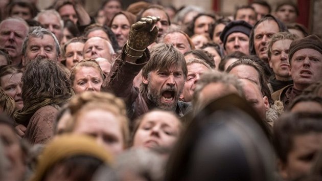 Záběr z předposledního dílu seriálu Hra o trůny Záběr z předposledního dílu seriálu Hra o trůny