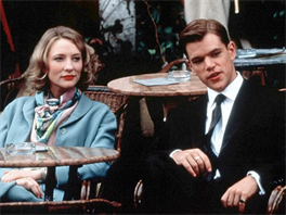 Cate Blanchettová a Matt Damon ve filmu Talentovaný pan Ripley (1999)