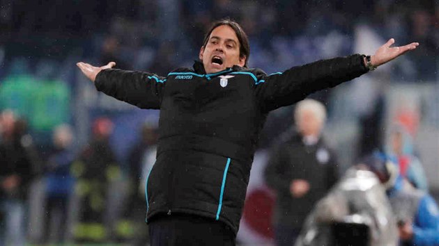 Simone Inzaghi, trenr Lazia