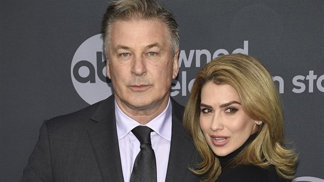 Alec Baldwin a Hilaria Baldwinov (New York, 14. kvtna 2019)