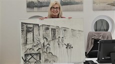Ředitelka Kulturního centra Eva Ševčíková je ráda, jak se projekt Živá kronika... Ředitelka Kulturního centra Eva Ševčíková je ráda, jak se projekt Živá kronika...