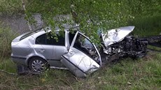 Řidič ujel po louce téměř půl kilometru, pak narazil do stromu. Na místě zemřel. Řidič ujel po louce téměř půl kilometru, pak narazil do stromu. Na místě zemřel.