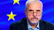 Lídr kandidátky SPD ve volbách do Evropského parlamentu Ivan David v diskusním... Lídr kandidátky SPD ve volbách do Evropského parlamentu Ivan David v diskusním...