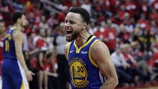 Stephen Curry po dalším velkém představení v dresu Golden State Warriors. Stephen Curry po dalším velkém představení v dresu Golden State Warriors.