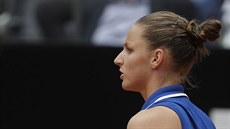 Karolína Plíšková ve finále turnaje v Římě. Karolína Plíšková ve finále turnaje v Římě.