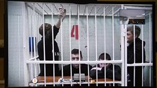 Soud s ruskými fotbalisty Pavlem Mamajevem a Alexandrem Kokorinem. Oba sedí.... Soud s ruskými fotbalisty Pavlem Mamajevem a Alexandrem Kokorinem. Oba sedí....