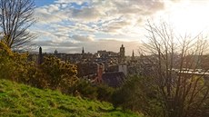Pohled z vrcholku Arthur´s Seat na Edinburgh Pohled z vrcholku Arthur´s Seat na Edinburgh