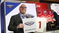David Griffin, viceprezident New Orleans Pelicans, je nadšený ze šance vybírat... David Griffin, viceprezident New Orleans Pelicans, je nadšený ze šance vybírat...
