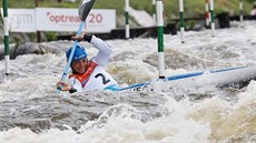 Jiří Prskavec během nominačního závodu Jiří Prskavec během nominačního závodu