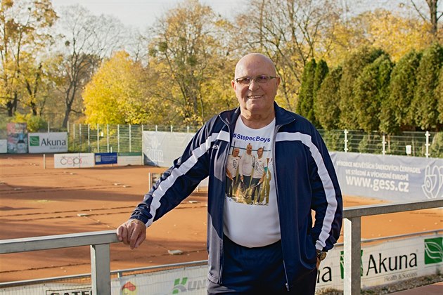 Vlastimil tpánek, bývalý profesionální tenisový hrá, dosud aktivní trenér a...