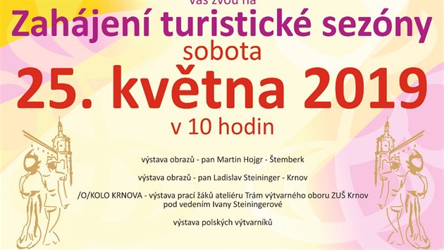Zahájení turistické sezóny 2019 Zahájení turistické sezóny 2019