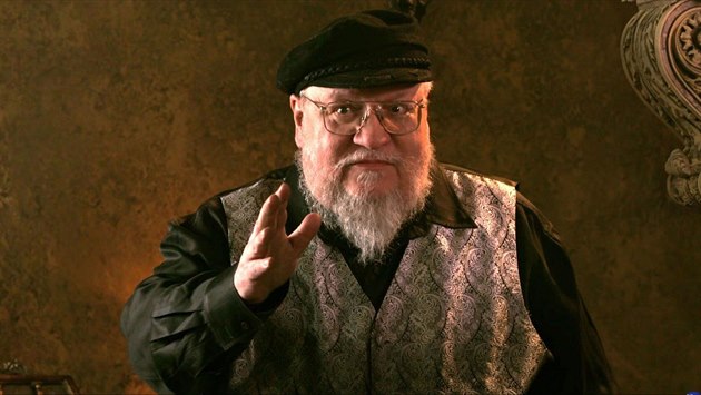 Spisovatel G. R. R. Martin na snímku z letošního dubna, kdy překvapivě... Spisovatel G. R. R. Martin na snímku z letošního dubna, kdy překvapivě...