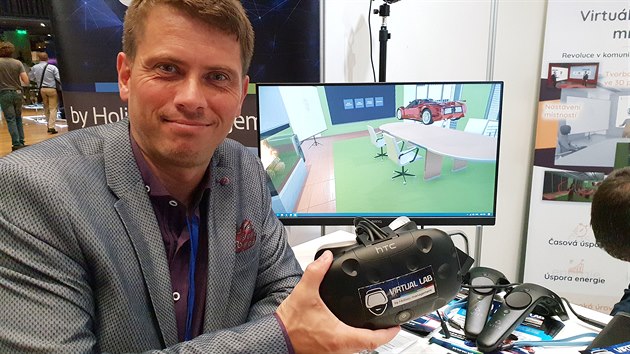 Budějovická společnost Virtual Lab předváděla systém virtuální konferenční... Budějovická společnost Virtual Lab předváděla systém virtuální konferenční...