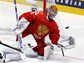Andrej Vasilevskij chyt za Rusko na mistrovstv svta.