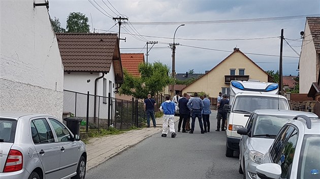 Policie na mst zadrela podezelou osobu, zatm nespecifikovala, jakho pohlav. (27. kvtna 2019)