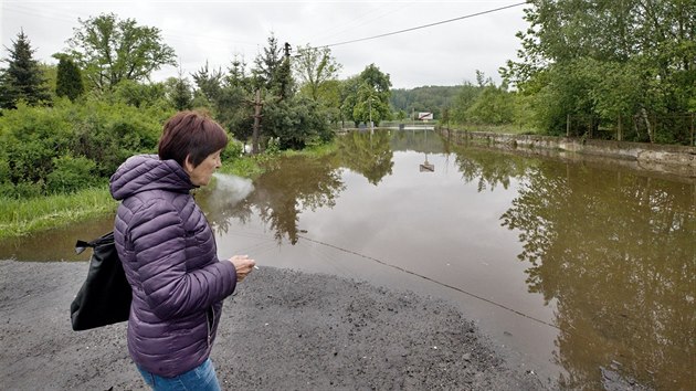 Voda ze Smdavy a ze sousedn Smdavsk hory se valila hlavn na Bl Potok a Hejnice.