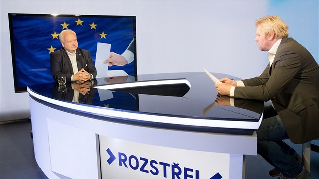 Ldr KDU-SL pro volby do Evropskho parlamentu Pavel Svoboda v diskusnm poadu iDNES.cz Rozstel. (22. kvtna 2019)