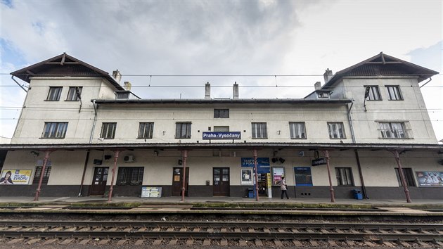 Nádraží Vysočany před plánovanou rekonstrukcí. (20. 5. 2019)