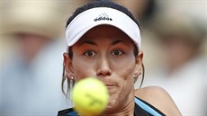 Bývalá světová jednička Garbiňe Mugurazaová v 1. kole Roland Garros. Bývalá světová jednička Garbiňe Mugurazaová v 1. kole Roland Garros.