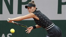 Česká tenistka Markéta Vondroušová v 1. kole Roland Garros. Česká tenistka Markéta Vondroušová v 1. kole Roland Garros.