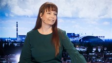 Průvodkyně v Černobylu Kateřina Vršanská v diskusním pořadu Rozstřel. Průvodkyně v Černobylu Kateřina Vršanská v diskusním pořadu Rozstřel.