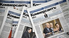 Ruský deník Kommersant. Ruský deník Kommersant.