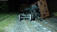 Na železniční trati mezi Hřivicemi a Domoušicemi na Lounsku 17. května... Na železniční trati mezi Hřivicemi a Domoušicemi na Lounsku 17. května...