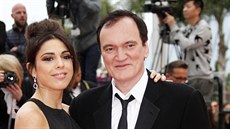 Daniella Picková a Quentin Tarantino (Cannes, 18. kvtna 2019)