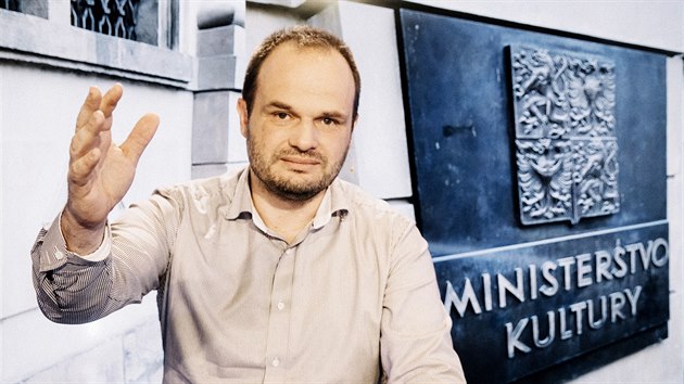 Nominant SSD na ministra kultury Michal marda v diskusnm poadu Rozstel (30. 5. 2019)