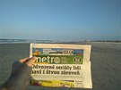 Vážená redakce Metra,
posílám srdečný pozdrav z USA z Orlanda a z New Smyrna Beach :-) Vážená redakce Metra,
posílám srdečný pozdrav z USA z Orlanda a z New Smyrna Beach :-)