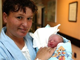 Martina Vondrová (27) porodila v roce 2004 Lukáka na nástupiti na nádraí,...