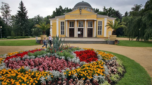 Dvorana Glauberovch pramen ve Frantikovch Lznch