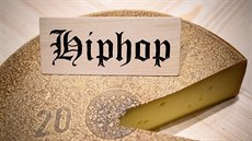 Vítězný sýr, kterému se hrála hudba ve stylu hip hopu. Vítězný sýr, kterému se hrála hudba ve stylu hip hopu.