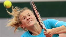 Kateina Siniaková v osmifinále Roland Garros