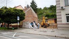 Bývalý náměstek primátora Martin Ander staví nový dům na pozemku v Komíně.... Bývalý náměstek primátora Martin Ander staví nový dům na pozemku v Komíně....