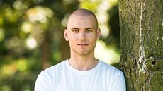Švédský hokejista Rickard Palmberg při oficiálním představení ve Zlíně. Švédský hokejista Rickard Palmberg při oficiálním představení ve Zlíně.
