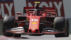 Charles Leclerc z Ferrari během tréninku na VC Kanady Charles Leclerc z Ferrari během tréninku na VC Kanady