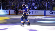 Ryan O'Reilly ze St. Louis po vítězství nad Bostonem Ryan O'Reilly ze St. Louis po vítězství nad Bostonem