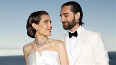 Charlotte Casiraghi a Dimitri Rassam na svatební hostin ve francouzském sídle...