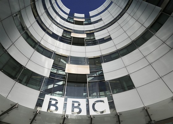 Sídlo britské mediální spolenosti BBC.
