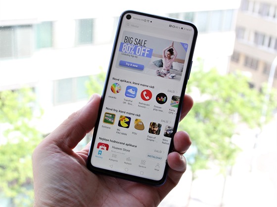 Aplikaní obchod AppGallery znaek Huawei a Honor