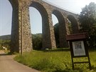 Novinský viadukt z roku 1900 Novinský viadukt z roku 1900