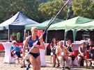 V centru Prahy se dnes opět skákalo. Konal se zde již 28. ročník soutěže Pražská tyčka za účasti předních českých i zahraničních tyčkařek.
V centru Prahy se dnes opět skákalo. Konal se zde již 28. ročník soutěže Pražská tyčka za účasti předních českých i zahraničních tyčkařek.