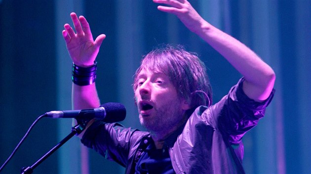 Britská kapela Radiohead při koncertu na pražském Výstavišti (23. srpna 2009) Britská kapela Radiohead při koncertu na pražském Výstavišti (23. srpna 2009)