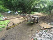 V České Třebové se střetl koňský povoz se zaparkovaným autem. V České Třebové se střetl koňský povoz se zaparkovaným autem.