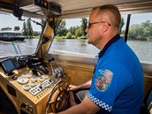 Praha, 14.06.2019, Městská policie Praha, loď, Vltava, FOTO MAFRA DAN MATERNA Praha, 14.06.2019, Městská policie Praha, loď, Vltava, FOTO MAFRA DAN MATERNA