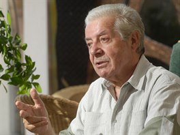 Přemek Podlaha ještě při aktivním natáčení