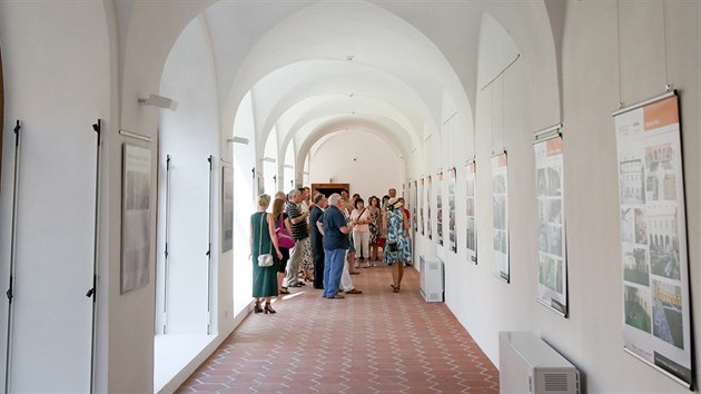 Husitsk muzeum v Tboe pedstavilo opraven prostory bvalho augustininskho kltera. (erven 2019)