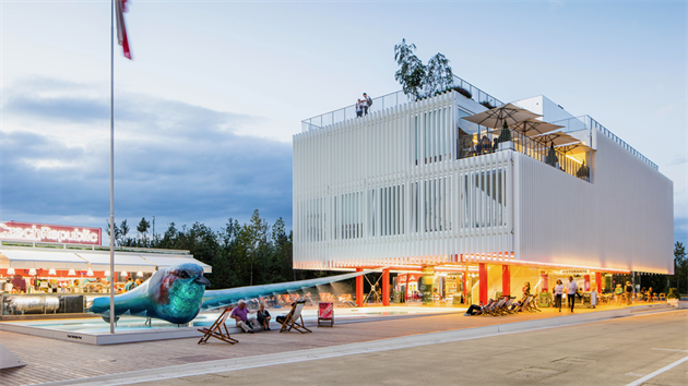 esk pavilon Expo 2015 v Miln navrhlo studio Chybk + Kristof. 