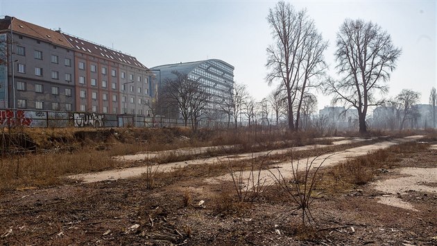 Takto vypad stodesetihektarov brownfield BubnyZtory dnes.